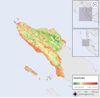 Inteligência geográfica e educação - Print da ferramenta para identificação de áreas de risco