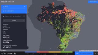 Inteligência geográfica e educação - Print do Project Connect